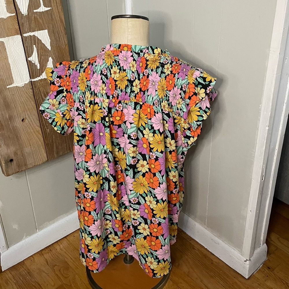 Umgee floral blouse - Picture 6 of 6